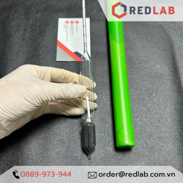 Tỷ trọng kế thủy tinh ONELAB 0.6 0.7 0.8 0.9 1.0 1.1 1.2 1.3 1.4 1.5 1.6 1.7 1.8 1.9 2.0 glass hydrometer, có VAT