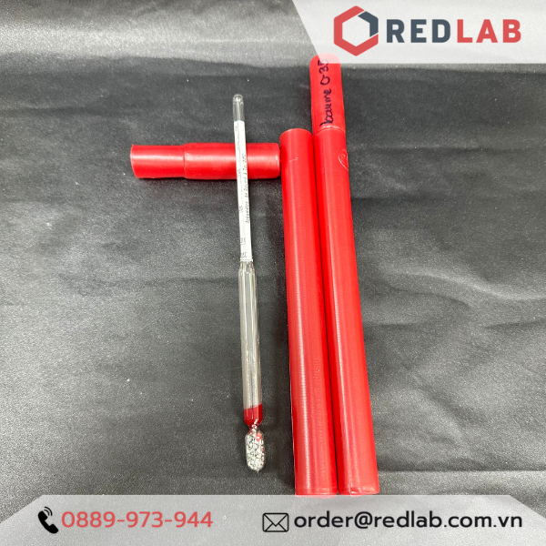 Baume kế thuỷ tinh Việt Nam thang đo 0-35, 0-70°Bé (kết quả tương đối, mang tính tham khảo) có VAT