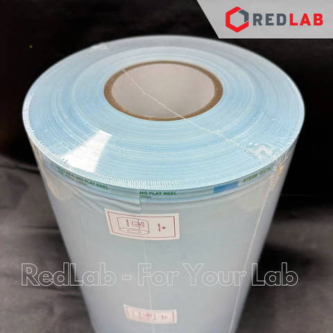 Túi hấp tiệt trùng dạng dẹp PT Medical cuộn 200m x 5 7.5 10 15 20 25 30 35 40 cm, ép vô trùng dụng cụ thí nghiệm, có VAT