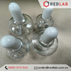 Đèn cồn thủy tinh ONELAB 150ml 250ml dùng đun mẫu thí nghiệm, có sẵn 1 tim đèn, có VAT