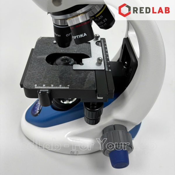 Kính hiển vi quang học 2 mắt hãng OPTIKA -  model B-192PL, Vật kính N-PLAN 4x 10x 40x 100x (dầu/nước), X-LED 3W, có VAT