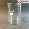 Cốc đốt thuỷ tinh Thấp thành BIOHALL 5 10 25 50 100 150 200 250 400 500 600 800 1000 ml 2L 3L 5L 10L, beaker có mỏ chịu nhiệt, có VAT