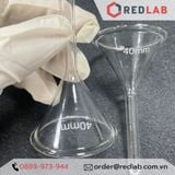 Phễu thủy tinh ONELAB Ø 40 45 60 75 90 100 150 mm, dùng chiết rót dung dịch, mẫu thí nghiệm, hương liệu, có VAT