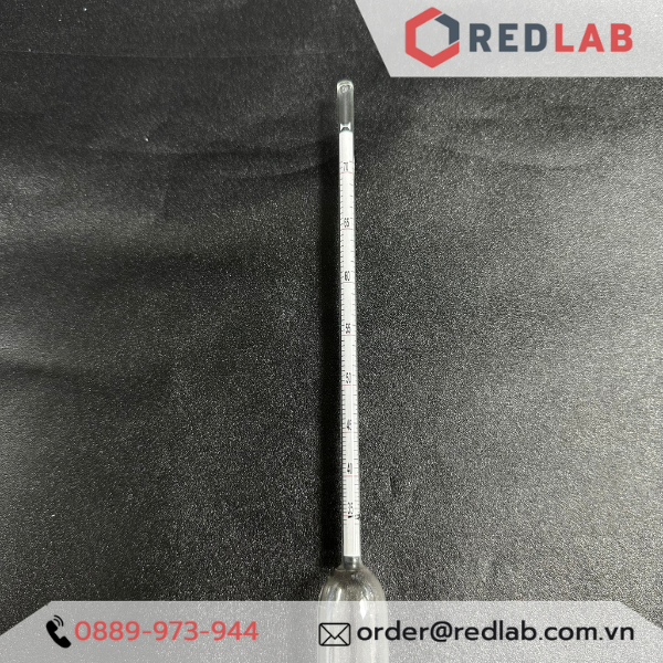 Cồn kế 35-70 : 0.5% Tp 20°C ALLA 0530FC035/20-QP alcoholometer, có VAT