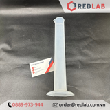 Ống đong nhựa PP vạch nổi trắng ONELAB 10 25 50 100 250 500 1000 2000 ml, đáy lục giác, chịu nhiệt, có VAT