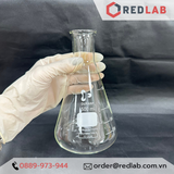 Bình tam giác cổ hẹp DURAN Class A 50 100 150 200 250 300 500 800 ml, 1 2 3.5 5 L, Narrow neck Erlenmeyer, có VAT