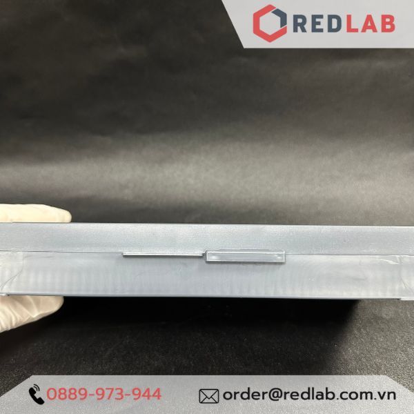 Hộp đựng lam kính hiển vi GREETMED 50 / 100 vị trí, slide box dùng lưu trữ lam trong thí nghiệm, xét nghiệm, có VAT