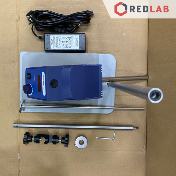 Máy khuấy đũa 20 lít (H2O) PHOENIX Instrument RSO-20A, màn hình LED, 50-2200rpm ± 3rpm, 40 Ncm, BH 12T, có VAT