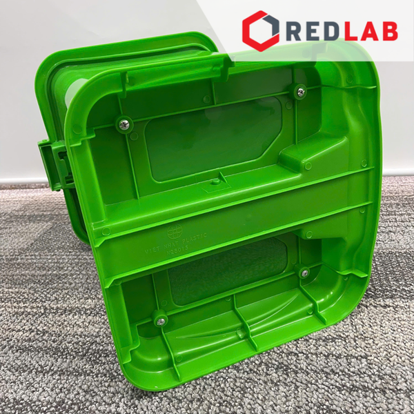 Thùng rác nhựa 8015 xanh lá, size đại 20L: 35*35*42cm, có đạp chân, có VAT