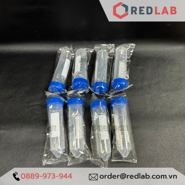 [100 cái] Ống ly tâm 15ml 50ml Tiệt Trùng từng cái PT Medical falcon / sterile centrifuge tube, có VAT