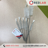 Chổi rửa dụng cụ thí nghiệm 20 30 40 cm trắng / đen, cọ rửa ống nghiệm, ống đong, cốc, chai, bình phòng lab, có VAT
