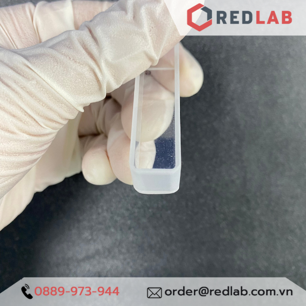 [2 cái] Cuvet thủy tinh PHOENIX Instrument cho máy quang phổ 10*10 20*10 30*10 50*10 100*10 mm, có VAT