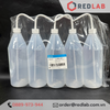 Bình tia nhựa LDPE trơn miệng hẹp vai nghiêng AZLON Scilabware 250 500 1000 ml, Wash Bottle, có VAT