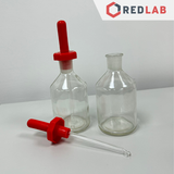  Chai công tơ gút trắng nâu 60ml 125ml, chai nhỏ giọt nắp nhựa đựng mẫu trong thí nghiệm, mỹ phẩm, dược liệu, có VAT 