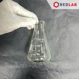 Bình tam giác cổ hẹp PYREX Class A  50 125 250 300 500 ml 1L 2L 4L Erlen, ASTM thuỷ tinh Borosilicate, có VAT