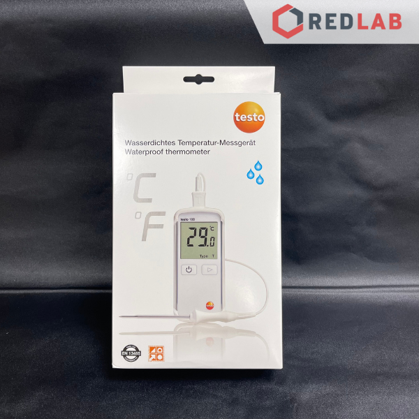 Máy đo nhiệt độ thực phẩm HACCP TESTO 108 (0563 1080) nhiệt kế điện tử -50 đến +300 °C, chính hãng, có VAT