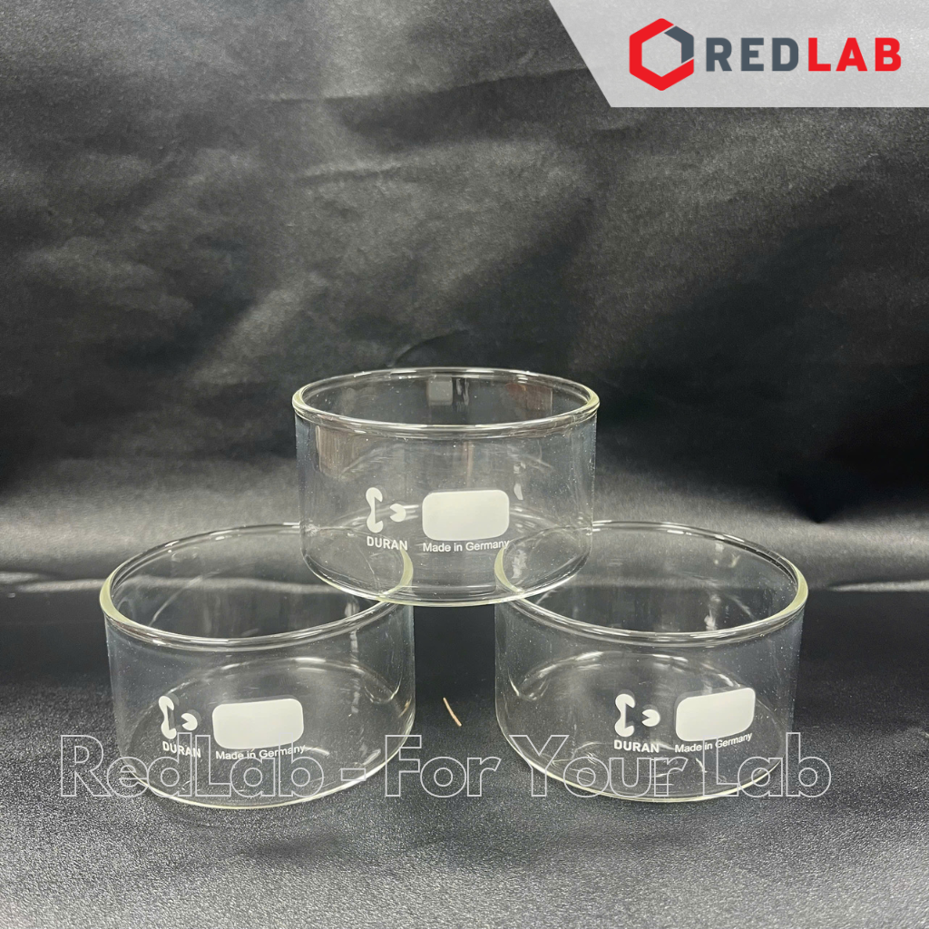 Chậu thủy tinh không mỏ DURAN Class A 100 150 300 900 2000 3500 ml, Crystallizing Dish, có VAT