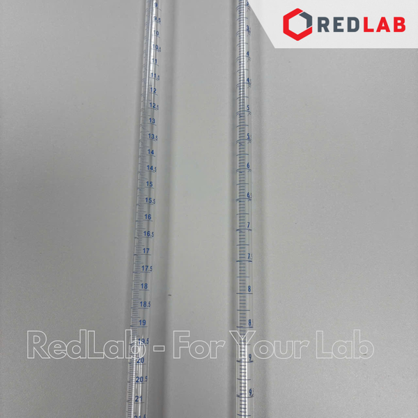 Buret thủy tinh trắng BIOHALL khóa nhựa PTFE 10 25 50 100 ml, Class AS, có VAT