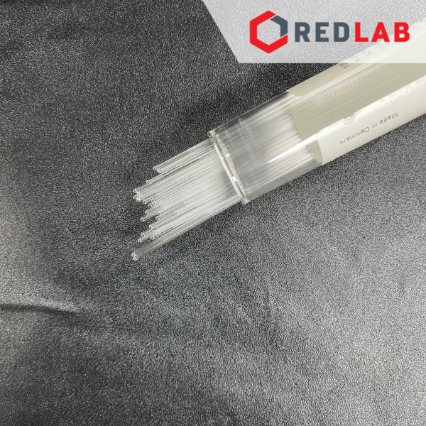 Ống mao quản đo điểm nóng chảy MARIENFELD Đức 1 đầu kín 1 đầu hở, nhiều kích thước (hộp 100 cái) có VAT