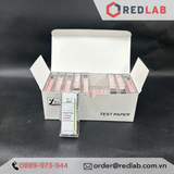 Giấy quỳ tím trung tính (Neutral litmus paper) hộp 100 que màu tím, có VAT