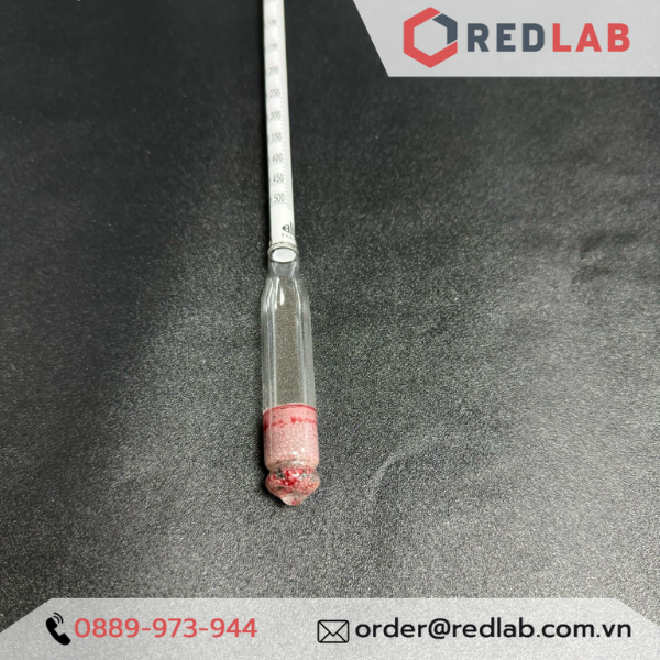 Tỷ trọng kế 1.000-1.500 : 0.005 g/ml Tp 20°C ALLA 3050FG100/20-QP hydrometer, có VAT