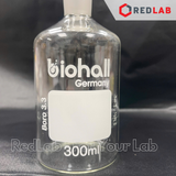 Chai BOD BIOHALL class A 60 125 300 1000 2000 ml, BOD Bottles, miệng loe nút nhám, có VAT