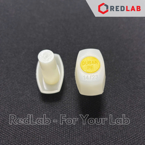 Bình định mức Nâu DURAN Class A 50 100 200 250 500 1000 2000 ml, nút nhựa, Amber Volumetric flask, có VAT