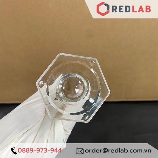 Ống đong thuỷ tinh BIOHALL 5 10 25 50 100 250 500 ML 1L 2L, Class A, đế lục giác, chia vạch xanh, có VAT