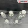 Chai trắng nút mài ONELAB 30 60 125 250 500 1000 2500 ml miệng rộng / miệng hẹp, chai thuỷ tinh nắp mài nhám, có VAT
