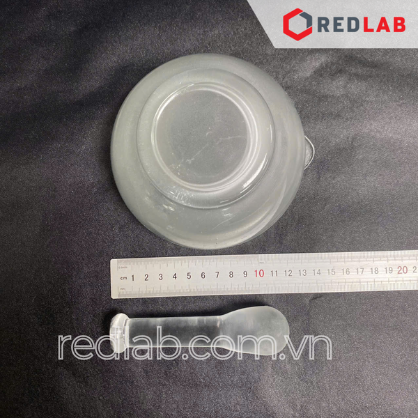 Bộ cối chày thuỷ tinh ONELAB đường kính 75 90 120 150 180 mm, dùng nghiền mẫu thí nghiệm, có VAT