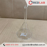  Phễu thuỷ tinh BIOHALL đường kính 25 35 50 55 65 70 75 100 120 125 150 mm, thuỷ tinh Borosilicate 3.3 chất lượng cao, có VAT 