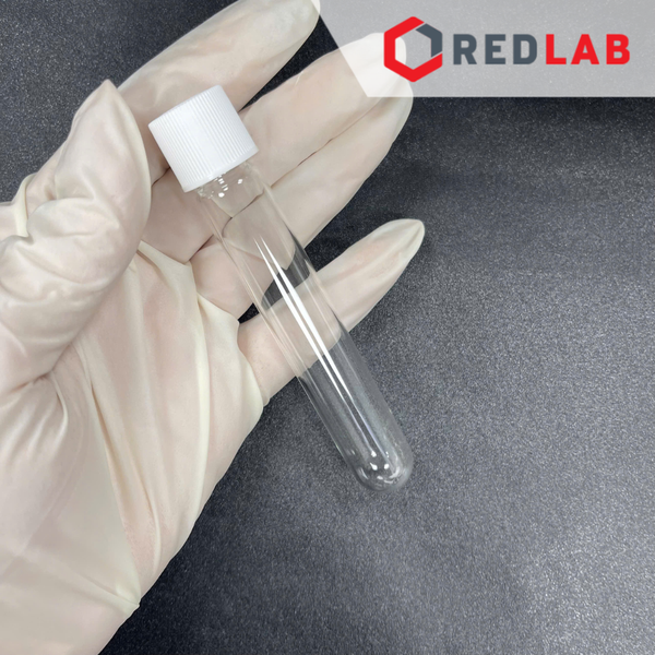 [Hộp 25 cái] Ống nghiệm COD 10ML 16x100mm nắp vặn kín 15-415 PP trắng ALWSCI C0002064 septa 1.5mm PTFE / silicon, có VAT