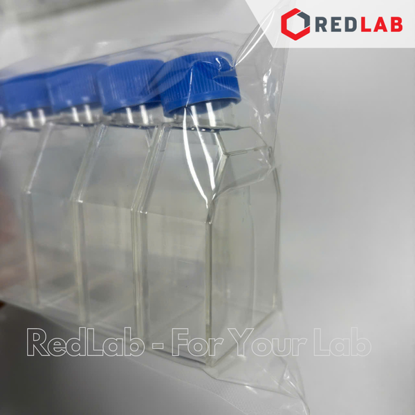 [5 cái] Chai cấy mô (Bình nuôi cấy tế bào) BIOLOGIX 07-8025 25cm2, 70ml, tiệt trùng gói 5 cái, có VAT