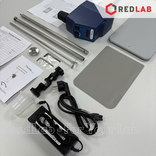 Máy khuấy đũa 40 lít (H2O) Phoenix Instrument RSO-40A, màn hình LED, 50-2200rpm ± 3rpm, 60 Ncm, BH 12T, có VAT