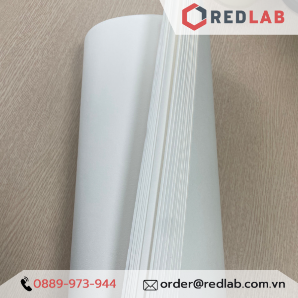 Giấy lọc định tính NewStar 60 x 60cm, chảy trung bình 102, dùng trong thí nghiệm, nghiên cứu, trường học, có VAT