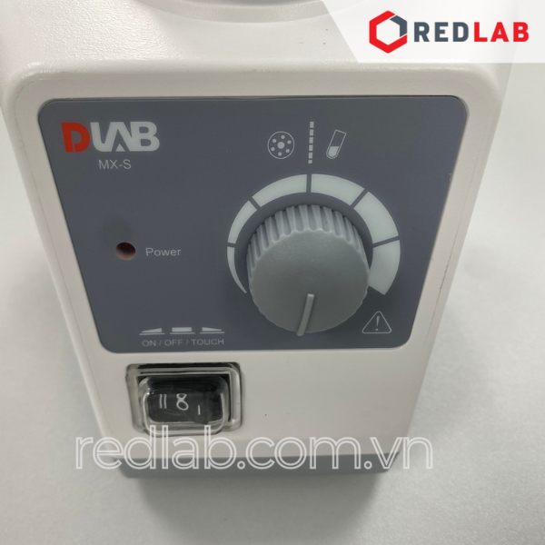Máy lắc ống nghiệm Vortex DLAB MX-S (8031102000) lắc tròn 0-3000rpm có thể điều chỉnh, có VAT