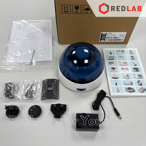 Máy ly tâm Mini DLAB D1008 (9031001012) max 7000 rpm, 2680 x g, cho tube PCR 0.2 / 0.5 / 1.5 / 2.0 ml, có VAT