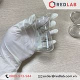 Bình tam giác Miệng rộng 50ml hãng UNI erlen, bình nón thuỷ tinh MR, có VAT