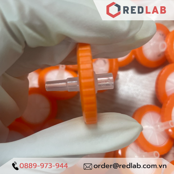 Đầu lọc Syringe PTFE đường kính 33mm, lỗ lọc 0.22µm và 0.45µm không tiệt trùng Finetech PTFE033N022I và PTFE033N045I, giá tốt, có VAT