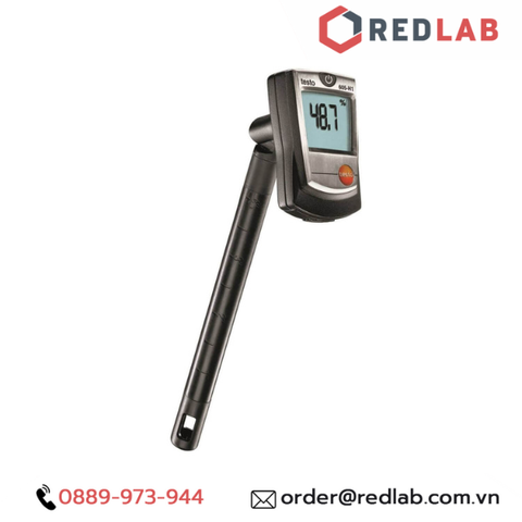 Máy đo nhiệt độ 0 đến +50 °C - độ ẩm 5 đến 95 %RH- Đức - Testo 605H1-Redlab