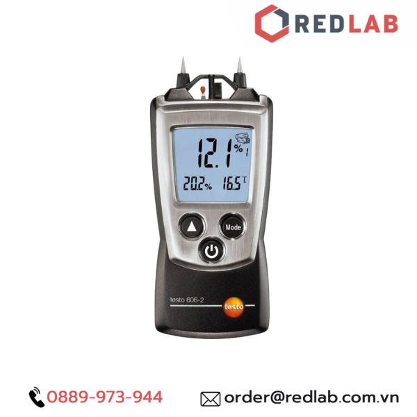 Máy đo độ ẩm của gỗ / vật liệu xây dựng – Testo 606-2, chính hãng, BH 12T, có VAT