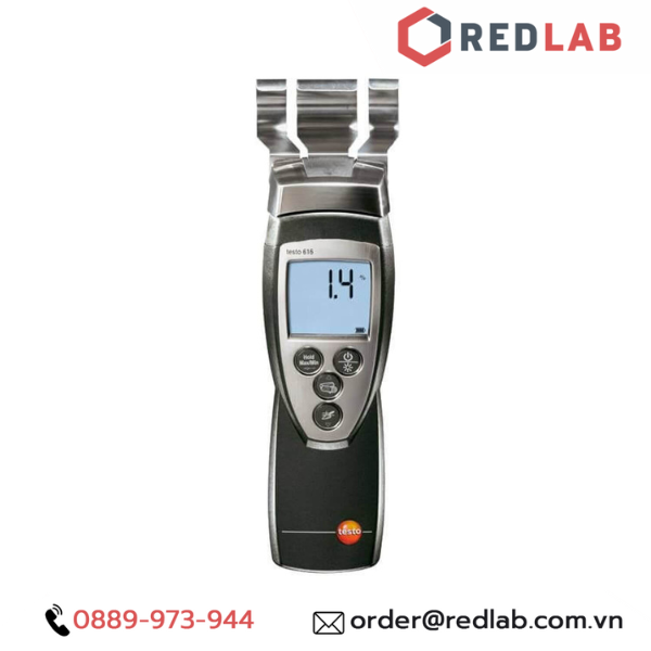 Máy đo độ ẩm của gỗ / vật liệu – Testo 616, chính hãng, BH 12T, có VAT