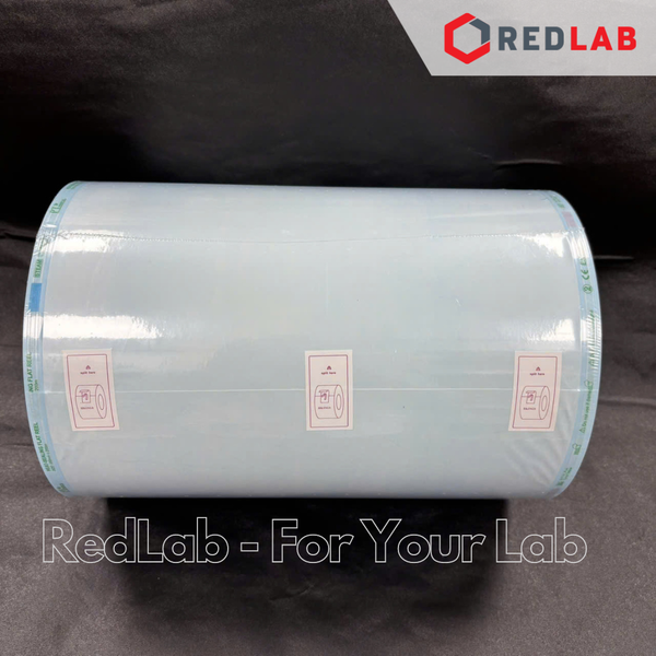 Túi hấp tiệt trùng dạng dẹp PT Medical cuộn 200m x 5 7.5 10 15 20 25 30 35 40 cm, ép vô trùng dụng cụ thí nghiệm, có VAT