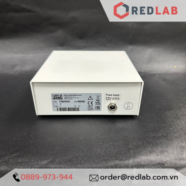 Máy khuấy từ không gia nhiệt MICROSTIRRER (F203A0161) hãng VELP - Ý, max 1100 vòng/phút 5 lít (H2O), có VAT