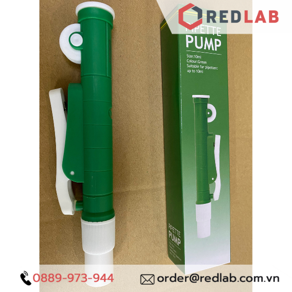 Dụng cụ trợ hút pipet (pipette pump - pipum) PHOENIX Instrument 2ml 5ml 10ml 25ml, trợ hút pipet thuỷ tinh, có VAT