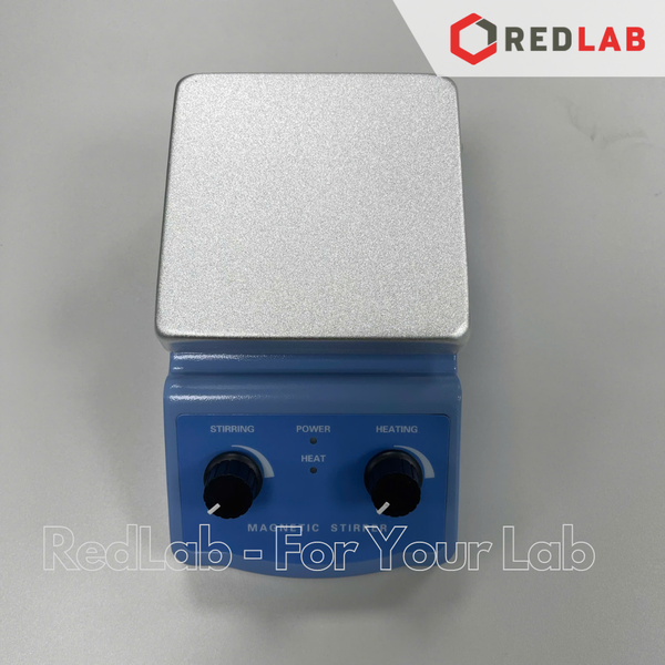 Máy khuấy từ gia nhiệt ONELAB 1L (H2O) / 3L (H2O) model ONE-HS-12 / ONE-HS-17, mặt khuấy vuông 12cm / 17cm, có VAT
