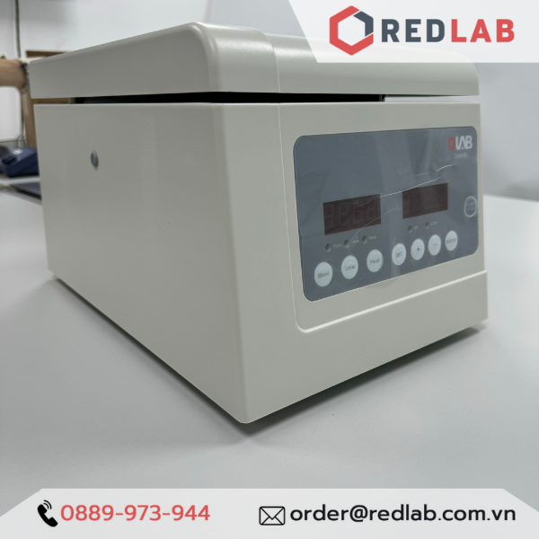 Máy ly tâm DLAB DM0408 A12-10P (9149002228) max 4000 rpm, 8 ống 15ml / 12 ống 10ml, màn hình LED, có VAT