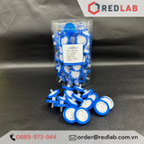  Đầu lọc syringe CA Cellulose Acetate, không tiệt trùng, đường kính 25 mm lỗ lọc 0.22 µm và 0.45 µm , ưa nước, Membrane Solutions  -  USA 