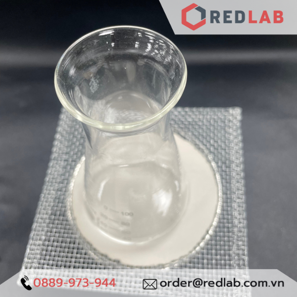 Lưới nung Amiang ONELAB vuông 12.5 15 18 20 cm, tản nhiệt Ø 9 10 12 18 cm, dùng tỏa nhiệt khi đun mẫu thí nghiệm, có VAT