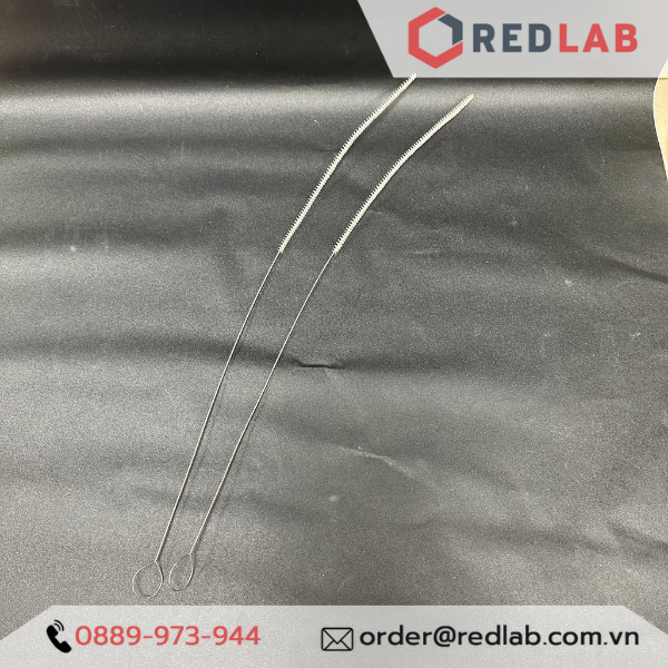Chổi rửa pipet, buret 45 60 80 cm dạng trụ / dạng thông, cọ rửa dụng cụ thí nghiệm, có VAT